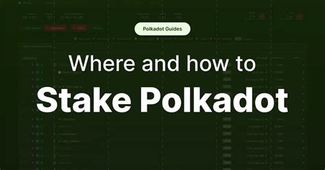 polkadot minimum stake.